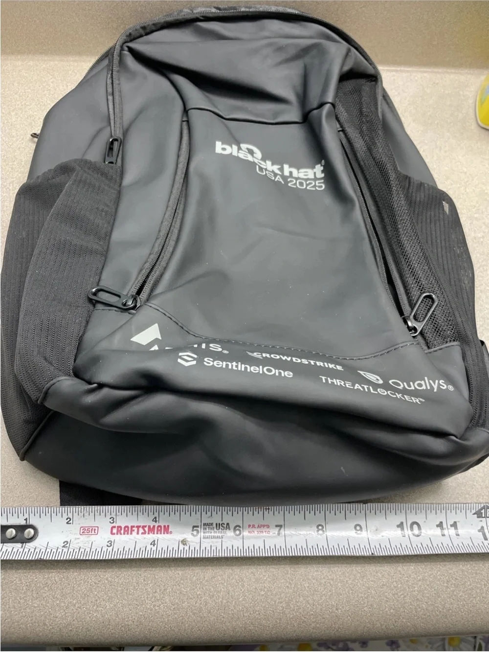 Black Hat 2025 Las Vegas Cybersecurity Vendor Conference Backpack BlackHat